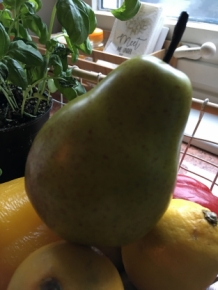 Beautifully real-looking pear, see the photos!!