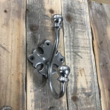 Aluminum hook, coat hook, elegant in antique design