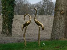 Kranichsatz XL - gold - alu