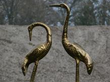 Kranichsatz XL - gold - alu