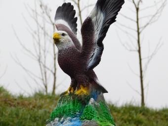 Statue Eagle - 35 cm - Polystone