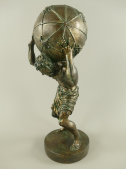 Atlas Statue - 42 cm - Polystone - Decorative Statue