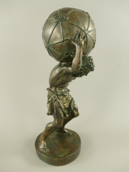 Atlas Statue - 42 cm - Polystone - Decorative Statue