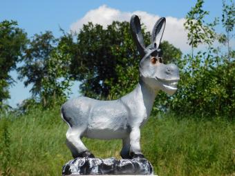 Donkey-Figur – 45 cm – Polystone