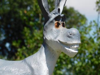 Donkey-Figur – 45 cm – Polystone