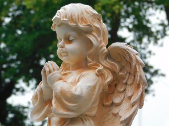 Engelsfigur – 33 x 24 cm – Polystone