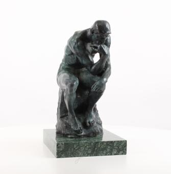 Bronzeskulptur – Der Denker XL von Rodin