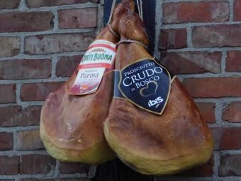 Decoratieve Prosciutto Ham - 50 x 30 cm - Kunststof