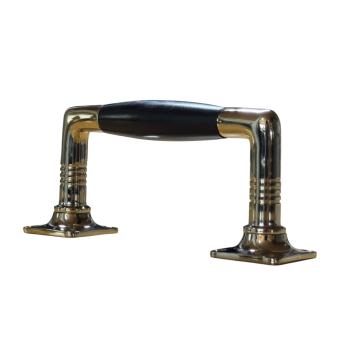 Nickel-plated door handle – high-quality – 13.5 cm wide