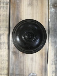 Door knob Bello - antique iron - fixed knob