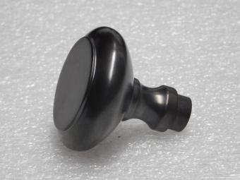 Solid Door Knob - Dark Patinated Brass