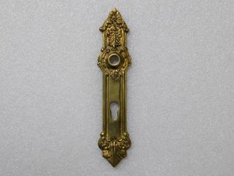 Classic Doorplate - PC 92 - Brass - 32 x 7 cm
