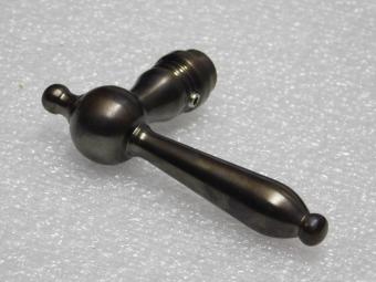 Einzelne Türklinke Revo – Dunkel patiniertes Messing