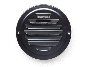 Air vent with mesh - 14,5 cm - Round - Metal