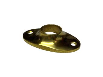 Brass escutcheon – oval – door handle escutcheon