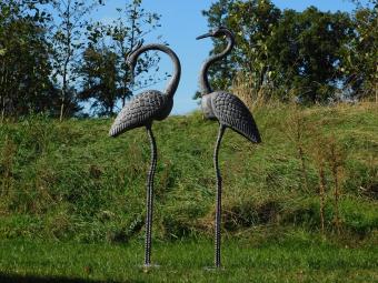 Set of 2 Cranes - 160 and 150 cm - Metal