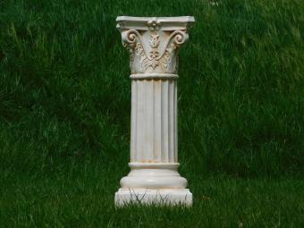 Ornate Pedestal - 80 cm - Polystone
