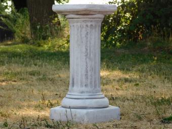 Pedestal - Greek Style - 54 cm - Solid Stone