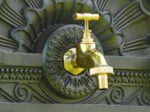 Standing Fountain - 85 cm - Alu - Rustic Brown