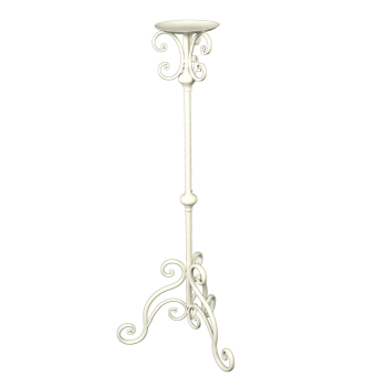 Staande Kandelaar - 80 cm - Vintage White 