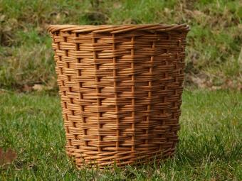 Vintage Wicker Basket - 26 cm - Rattan