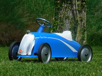 Oldtimer – Blau „Legend Classic“ – 80 x 40 cm – Metall