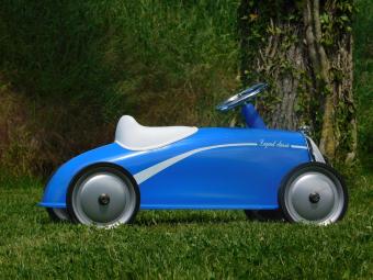 Oldtimer – Blau „Legend Classic“ – 80 x 40 cm – Metall