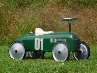 Vintage Car - Green #01 - 75 x 40 cm - Metal