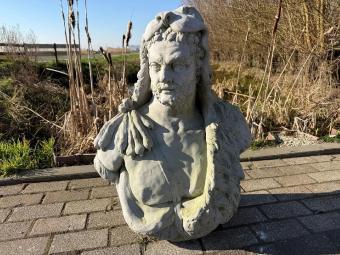 Vintage Buste Hercules XL - 82 cm - Steen
