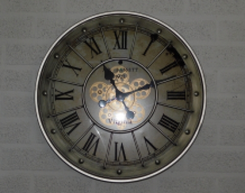 Wall clock ''J.D. Bassett 1922'' - Industrial