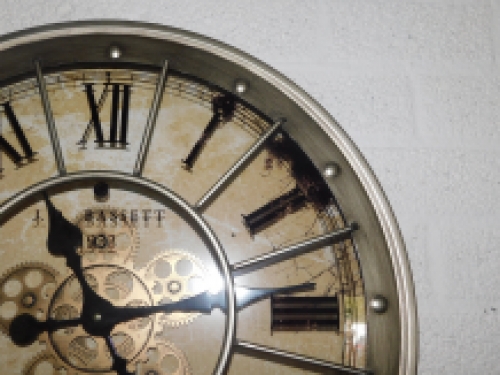 Wall clock ''J.D. Bassett 1922'' - Industrial