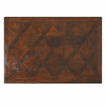Unique antique wooden desk with wood carvings – classic look