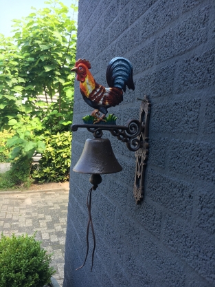 Türklingel ''Rooster'' - Gusseisen