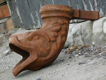 Gutter outlet made of cast iron