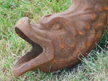 Gutter outlet made of cast iron