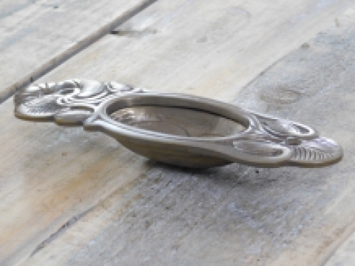 Handle - patinated brass - for sliding doors