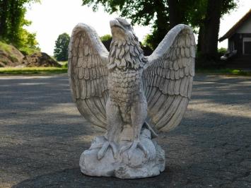 Statue Adler - 55 cm - Massivstein