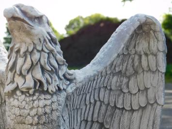 Statue Adler - 55 cm - Massivstein