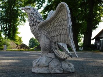 Statue Adler - 55 cm - Massivstein