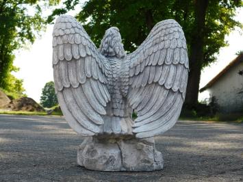 Statue Adler - 55 cm - Massivstein