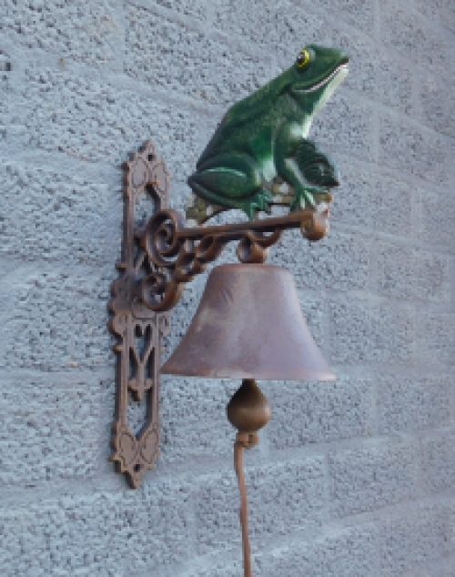 Türklingel mit Frosch - vintage