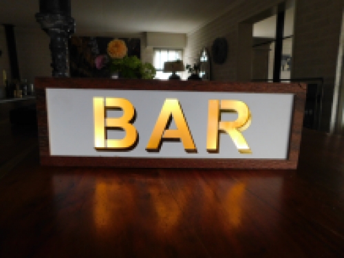 LED-teken neon, voor in een restaurant, 