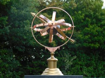 Armillarium Celestial Globe – 50 cm – Aluminium – Brass & Copper Colour