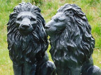 Set Lions - Grey - Solid Stone