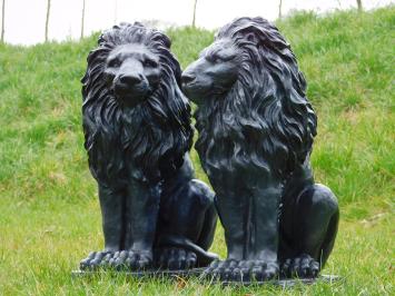 Set Lions - Grey - Solid Stone