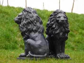Set Lions - Grey - Solid Stone