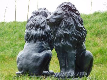 Set Lions - Grey - Solid Stone