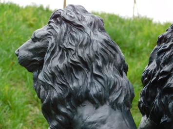 Set Lions - Grey - Solid Stone