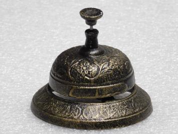 Elegante Tischklingel – Ø 11 cm – Gusseisen - Hotelklingel