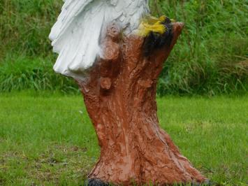 Adler auf Stiel Skulptur XL - 102 cm - Polystone